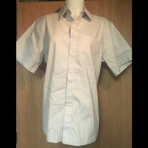 Men's Arcteryx Button Down Shirt Gray Medium.